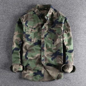 Men Camouflage Shirt