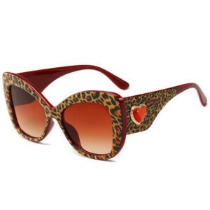 Trendy Leopard Print Sunglasses