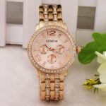 Graceful Rhinestone Wrist Watch