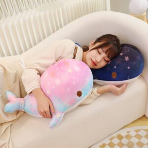 Adorable Whale Plush Toy Pillow